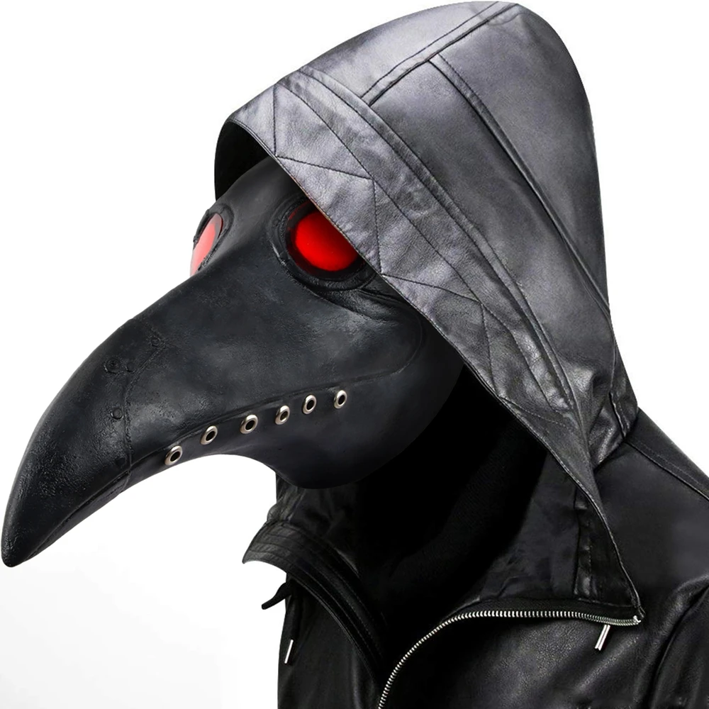 ハロウィン マスク ホラー 大人用 肝試し 不気味 仮装 コスプレ ラテックス ペストドクター 鳥 変装 くちばし 通常便は送料無料 モンスター 着やすい ゾンビ コスチューム お化け