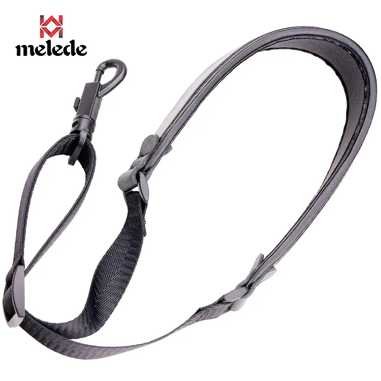 Universal Adjustable Soft Leather Saxophone Sax Neck Strap Saxophone Parts Accessories