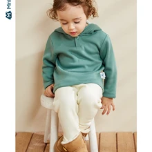 Minibalabala/комплект одежды для малышей; одежда из хлопка и бархата для девочек; коллекция года; Сезон Зима; новые спортивные костюмы из двух предметов с милым кроликом