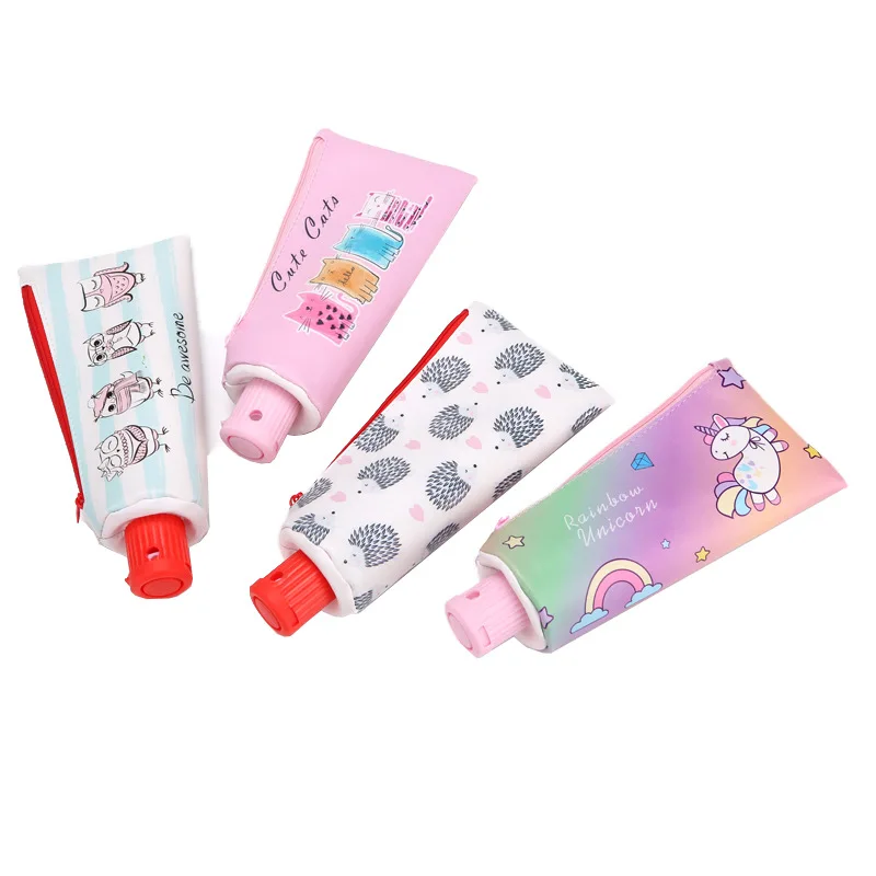 

unicorn pencil case owl trousse scolaire stylo Kawaii kalem kutusu pencilcase pencil box piornik szkolny astuccio scuola
