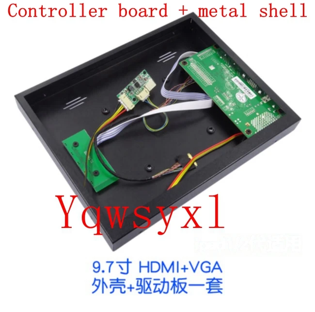 para Ipad2 9.7 Polegada Lp097x02 Slq1 Slqe Sln1 Slp1 Edp hd Mais Vga Lvds Lcd Placa de Controlador do Painel de Sinal Kit - Imagem 3