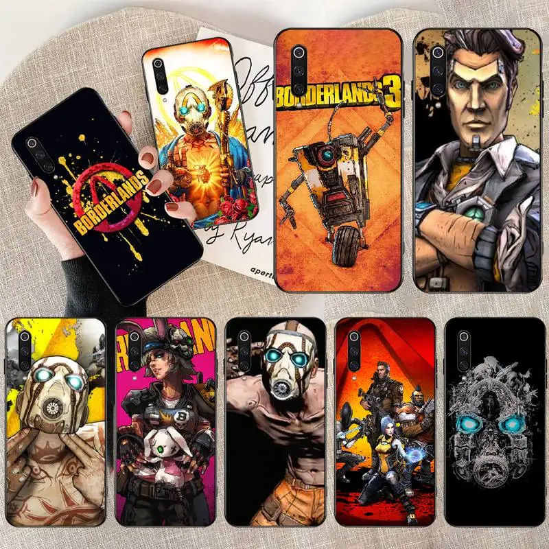 NBDRUICAI видеоигры Borderlands Новое поступление черный чехол для сотового телефона Redmi