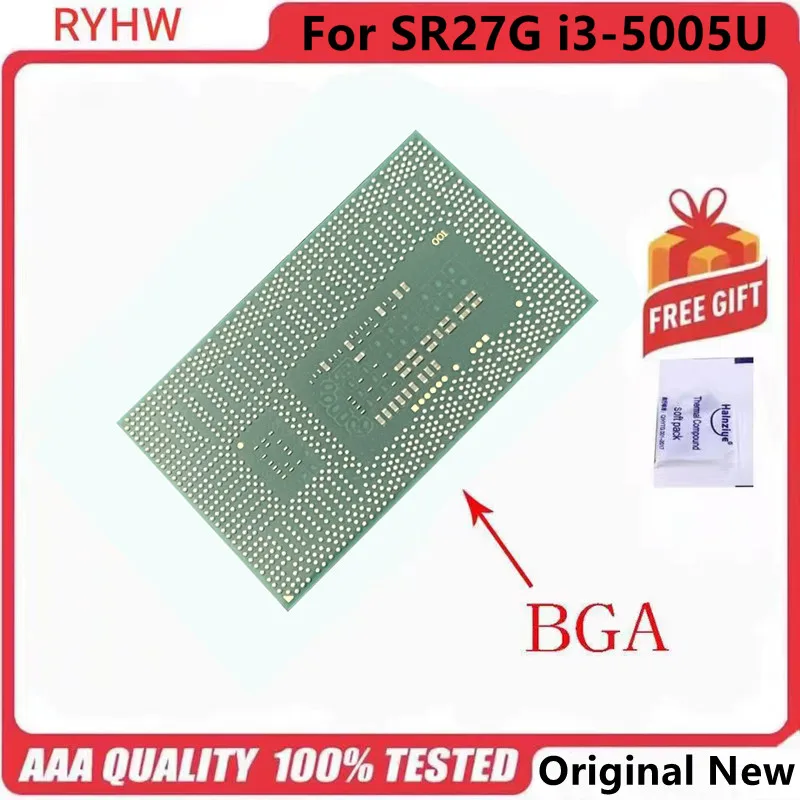 1-10 шт. 100% новый тест очень хороший продукт для SR27G i3-5005U I3 5005U процессор bga чип с
