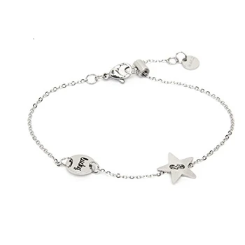

Bracciale donna gioielli Marlù Time To stella lucky regolabile casual cod.18BR125