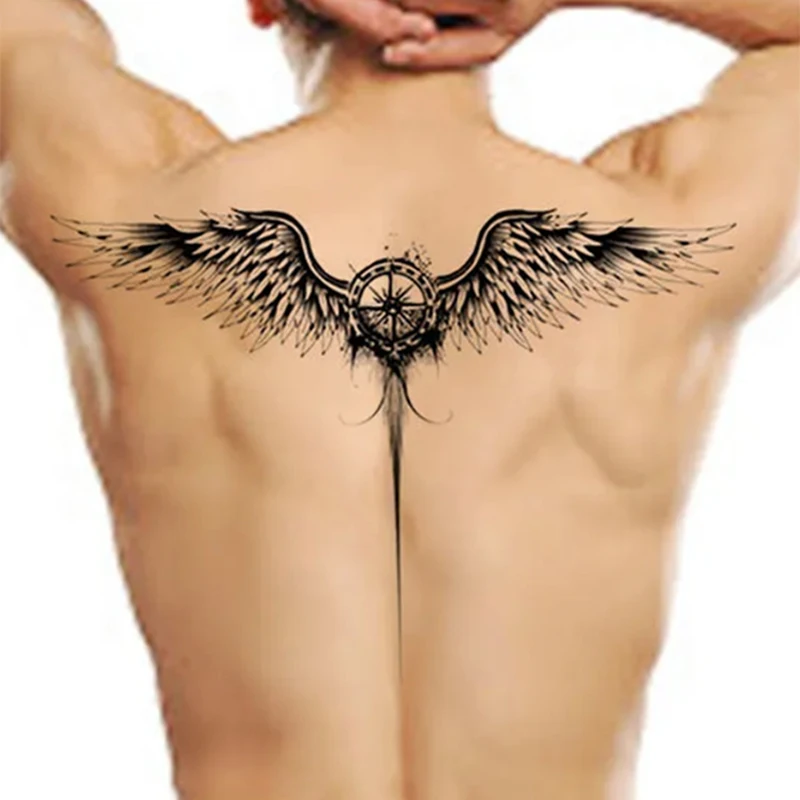 Update 97+ about half angel half demon wings tattoo best -  .vn