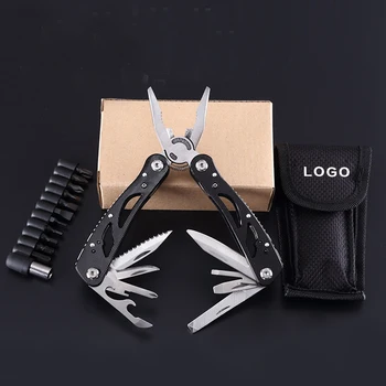 

Outdoor Multifunctional Tool Folding Pocket Plier Survival Hiking Camping Multi Tool Plier