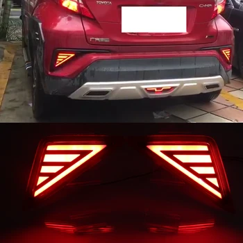 

For Toyota C-HR CHR 2016 2017 2018 2019 Multi-functions Car LED Rear Fog Lamp Bumper Light Auto Bulb Brake Light Reflector