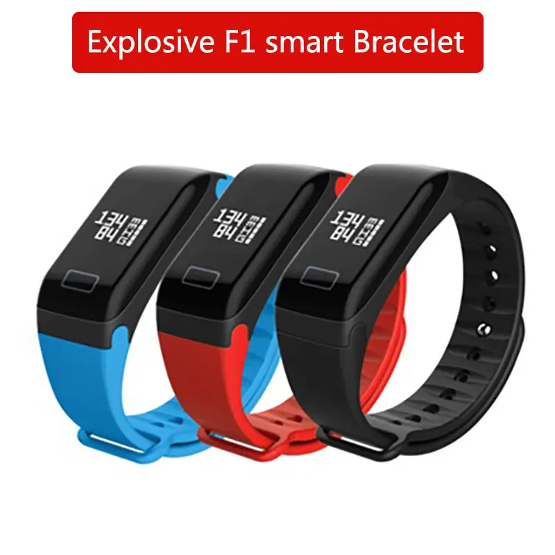 

Intelligent Bracelet Waterproof Bluetooth Motion Meter Step Recording Heart Rate Blood Pressure Sleep Healthy Drinking Monitorin