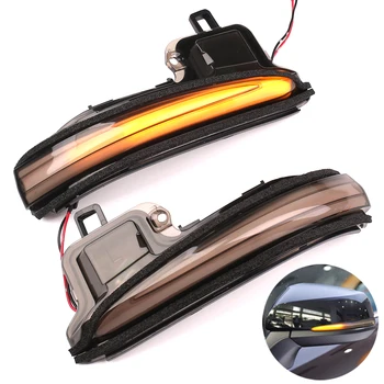 

2pcs For Toyota RAV4 Highlander 2019-2020 Side Wing Mirror LED Dynamic Turn Signal Light Rearview mirror light