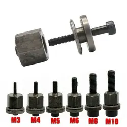 Écrou de tête de pistolet à Rivet manuel, 1 pièce, M3 M4 M5 M6 M8 M10, installation Simple, riveteuse, Rivet, accessoire pour écrous 
