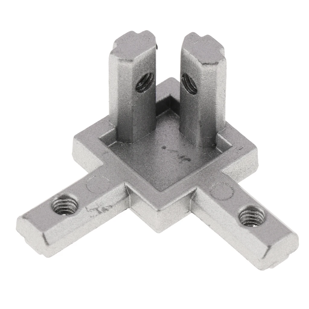 

3-Way 90L Deg Inside Corner Connector Joint T-slot Aluminum Profile 2020 IN