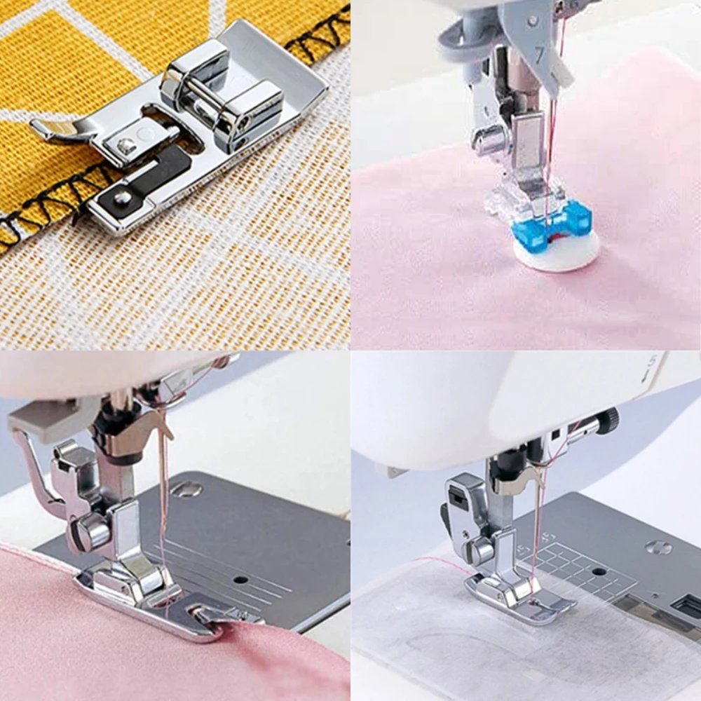 15Pcs/set Sewing Machine Presser foot sewing machines domestic for Janome Brother  sewing machine accessories CY-015 AA7049 - AliExpress