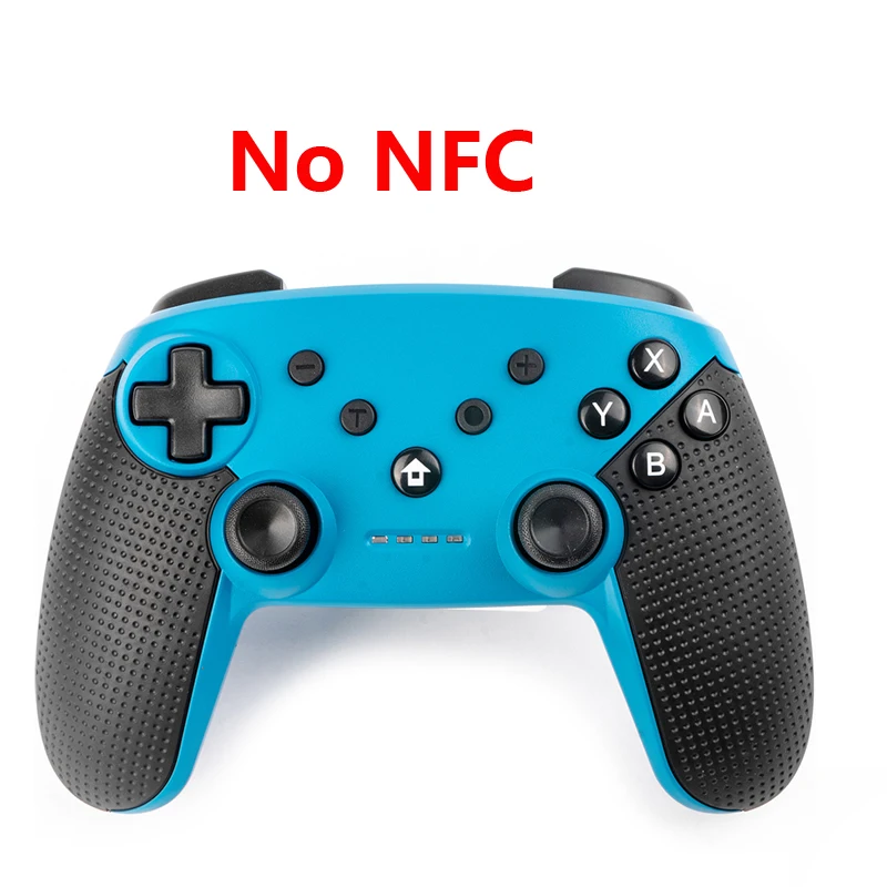 Blue No NFC Беспроводной Bluetooth геймпад для Nintendo Switch Pro NFC геймпад игровой джойстик контроллер с 6-осевым ручка для NS-переключатель Pro - Цвет: Blue No NFC