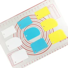Скребок для торта Гладкий Регулируемый шпатели для мастики для края торта более гладкий крем выравнивающее устройство DIY Инструменты для выпечки Торты Кондитерские шпатель