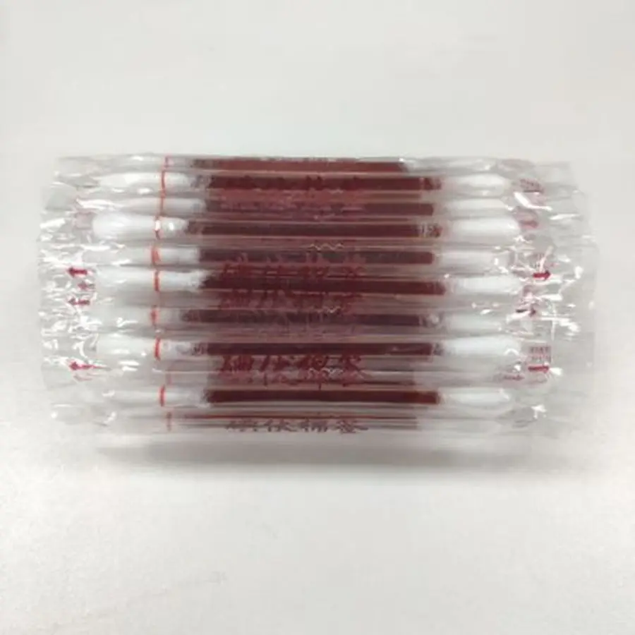 20/50/100Pcs Disposable Medical Iodine Cotton Swab Iodine Stick Emergency Disinfected Cotton Swab Wound Treatment Care Stick