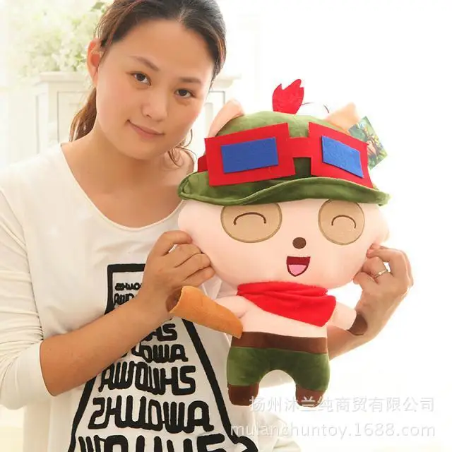 

AliExpress League of Legends LOL Cartoon Timo Doll Plush Toys TM Doll Pillow