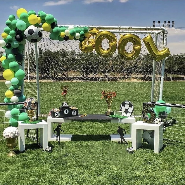 8pcs, Conjunto De Globos De Fútbol, Decoración De Fiesta Temática  Deportiva, Decoración De Cumpleaños, Decoración De Celebración, Decoración  De Aula