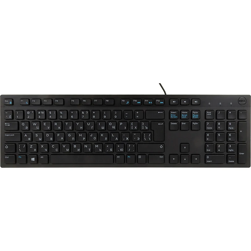 Клавиатура DELL KB216, черный