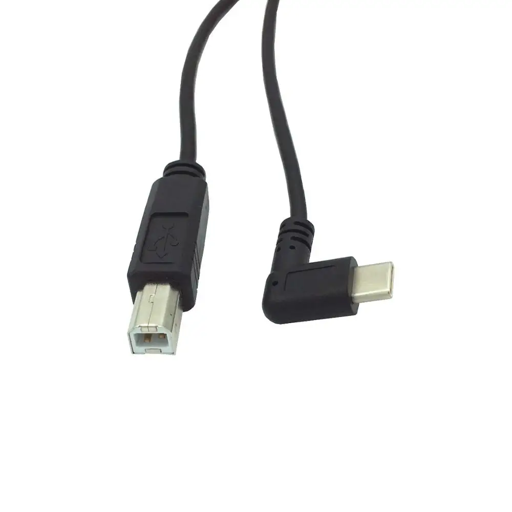 DANSPEED USB-C USB 3,1 type C Мужской Разъем для USB-B USB 2,0 B Тип Мужской кабель для передачи данных Принтер Сканер кабель