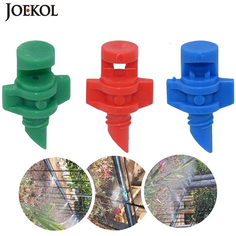 100PCS 90° 180° 360° Angle Simple Refraction Nozzle Sprinkler Head Design High Quality Garden Fruit Tree Irrigation Mist Sprayer | Дом и
