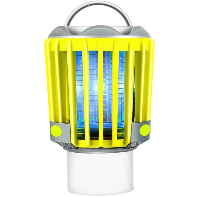 

Camping Lantern With Bug Zapper,Ip67 Waterproof 4 Lighting Modes Dimmable Usb Rechargeable For Home,Camping,Hiking,Fishing,Emerg