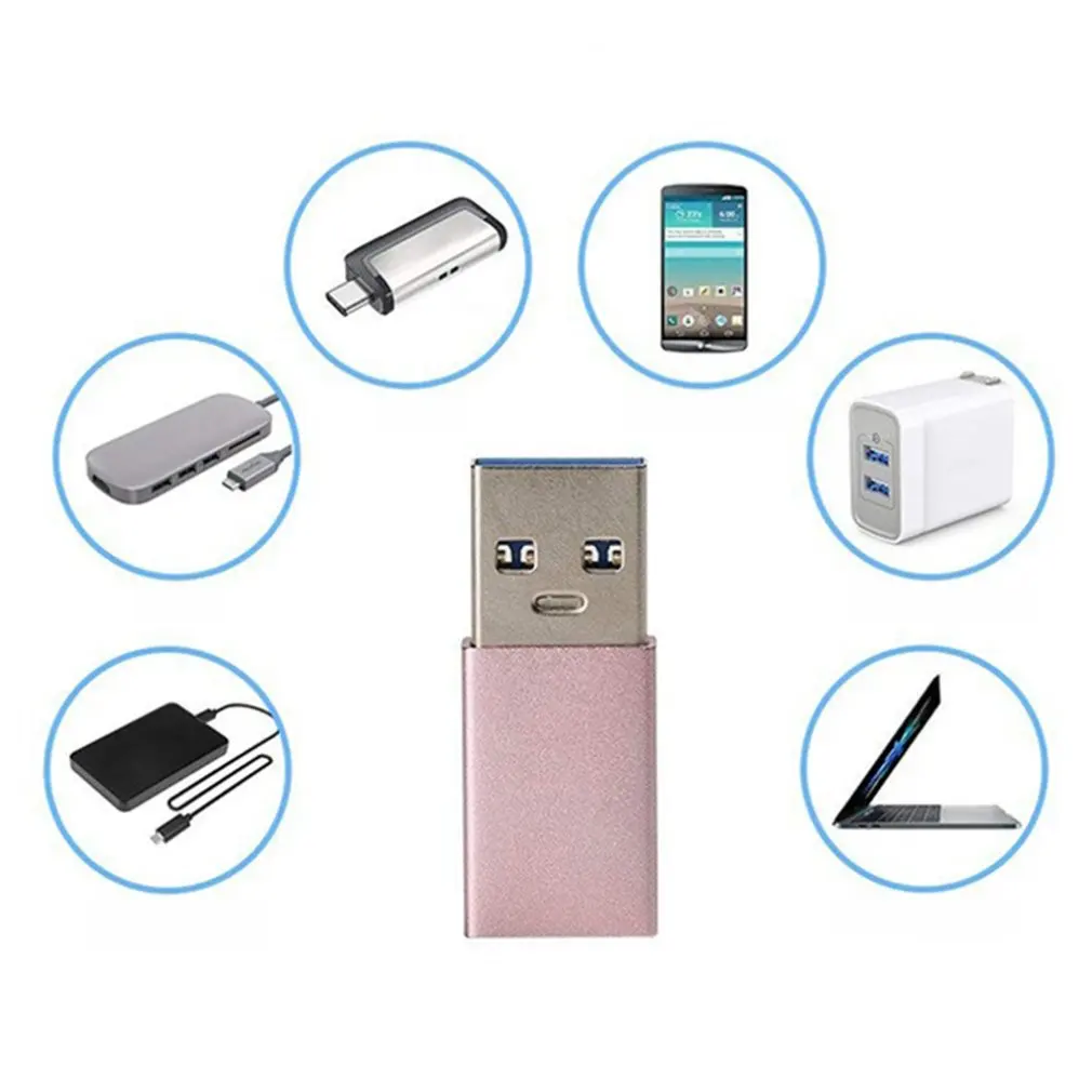 Usb3.1 Тип C Женский Usb3.0 Мужской Разъем Usb-c Женский преобразования Usb3.0 Мужской прочный маленький портативный