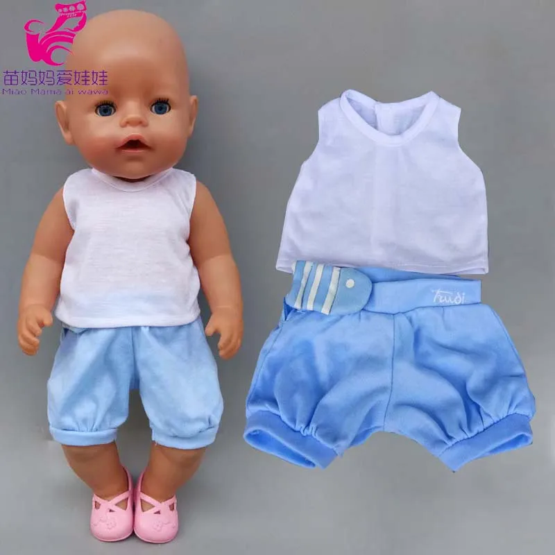 

Doll Clothes Set for Baby Doll 18" 45cm Doll Clothes Doll Baseball Cap Accessory