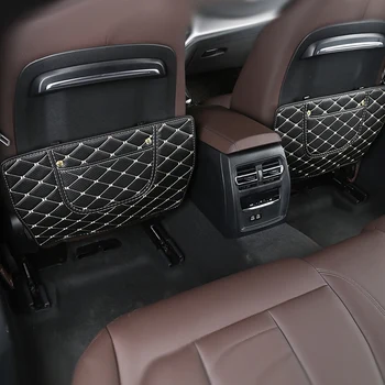 

For BMW 3 Series G20 2020 Car Care Seat Back Column Protector Cover Leather Anti-kick Pad Cushion Interior Accessories