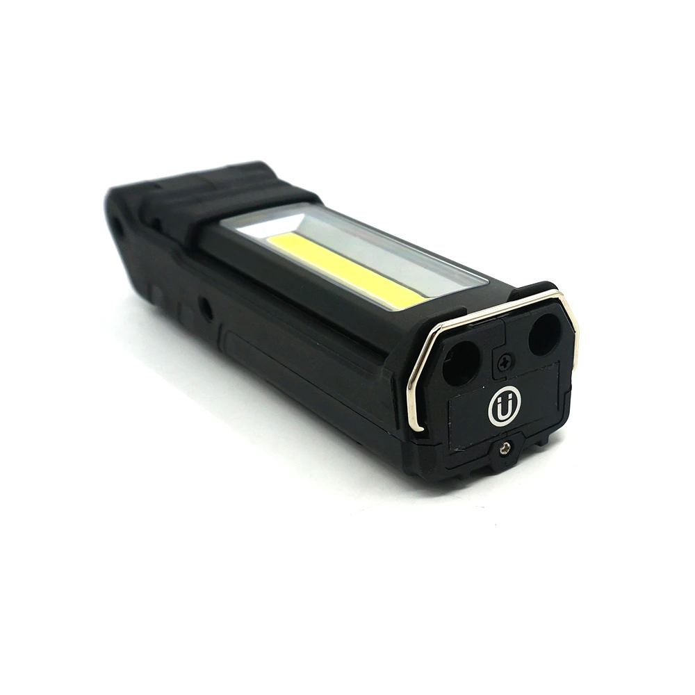AUKELLY USB Перезаряжаемый рабочий светильник с регулируемой яркостью COB светодиодный проверка фонаря лампа с магнитным основанием и крюком внешний аккумулятор