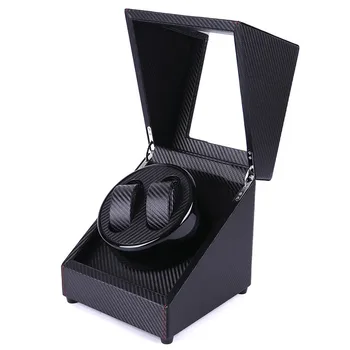 

Carbon Fiber Single Head 2+0 Automatic Winding Motor Box High-end Mechanical Watch Box Turntable Watch Shaker