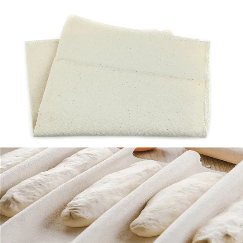 Proofing Linen Flax Fermented Cloth Dough Bakers Pans Proving Bread Baking Tool | Дом и сад