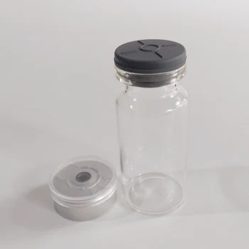 

8ml empty glass bottle Litter vials Butyl stopper sealed Liquid medicine cilin bottle 22*45mm 50pcs/lot