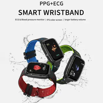 

Multi Sport Modes Waterproof Smart Bracelet With Heart Rate/ Blood Pressure Monitoring For Mobile Phone Smart Watch