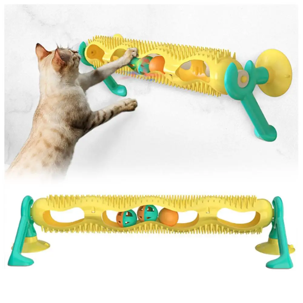 

Кота роликовые игрушки кошки опорных катков с красочным бальным интерактивные котенка весело психического физические упражнения игрушка-головоломка