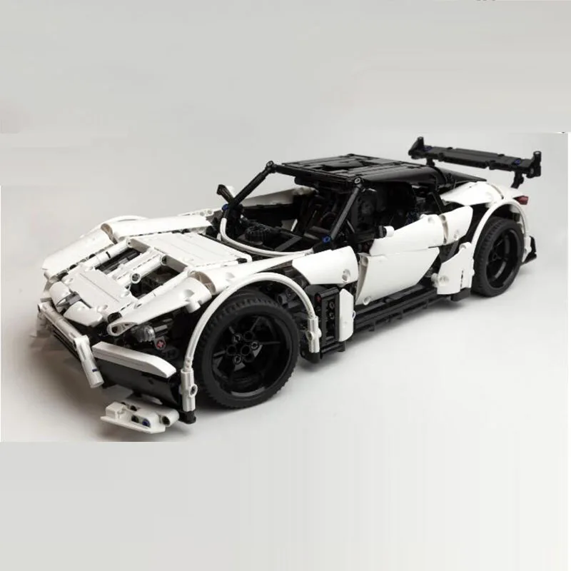 

Technic Car Series Supercar Volcano RS vehicle Model Building Blocks Bricks Toy Kit Educational Kids Birthday Gifts