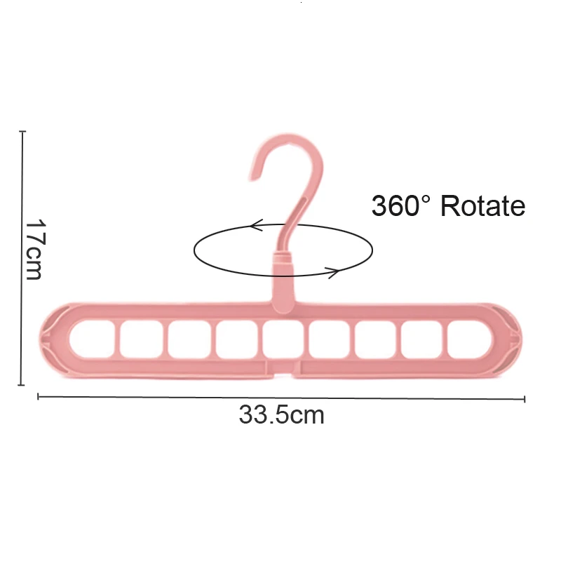 Волшебная многопортовая поддержка круг вешалка для одежды сушилка для одежды многофункциональные пластиковые вешалки для одежды домашние вешалки для хранения
