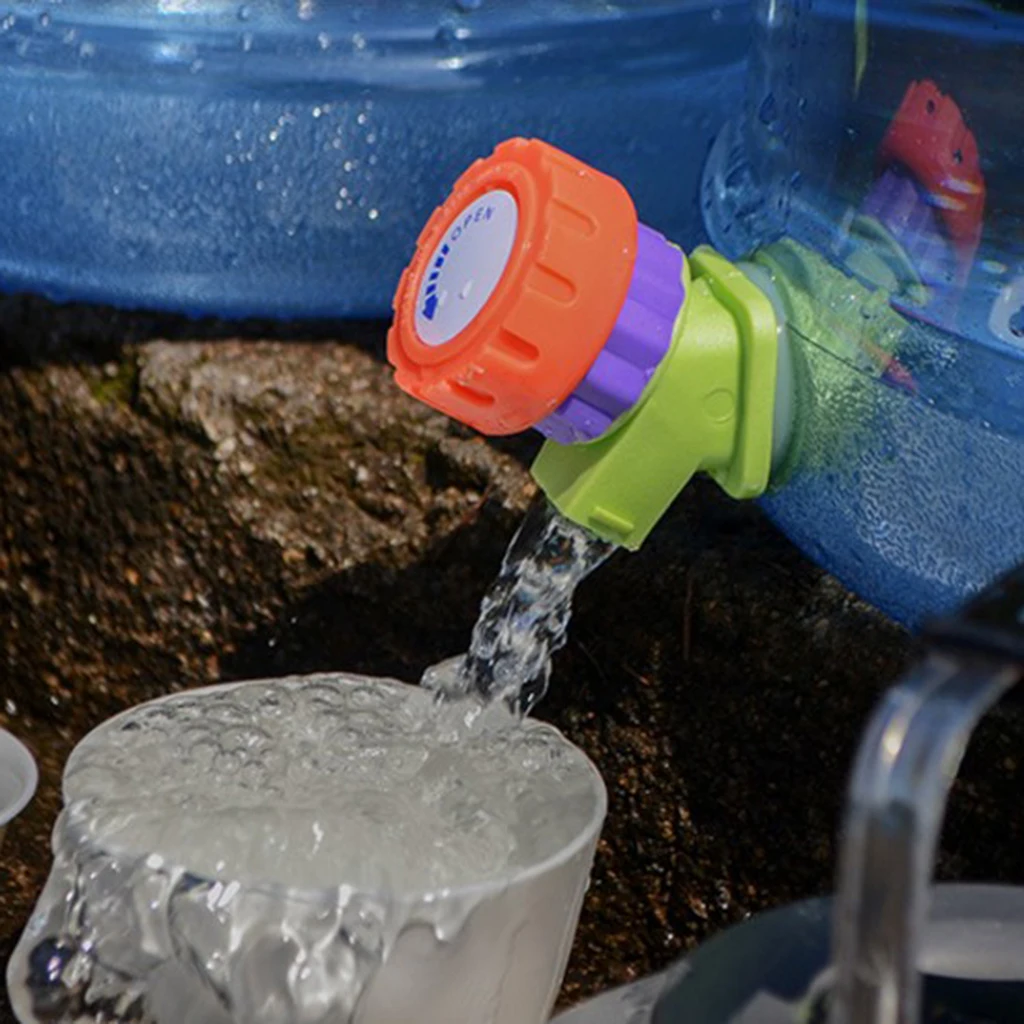 Reusable 11.3L Water Buckle Outdoor Water Bottle with Dispensing Valve & Carry Handle Camp Cooking Supplies