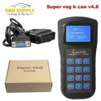 

Super VAG K+Can 4.8 Odometer Correction Read Security Code Super VAG 4.8 Super VAG K Can 4.8 in stock Software Version V4.6