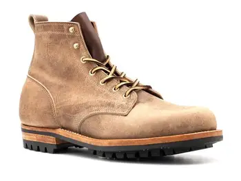 

Fashion Handmade Men Pu Leather Low Heel Lace-up Shoe Round Toe Ankle High Style Male Casual Trendy British Martin Boots 4M091