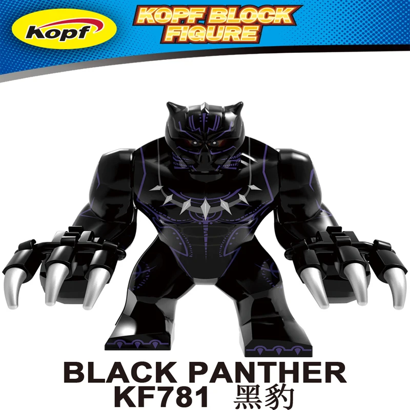 

Legoing Marvel Super Heroes Black Panther Marvel Action Figures Kopf Building Blocks Superhero Avengers 4 Endgame Movie Legoings