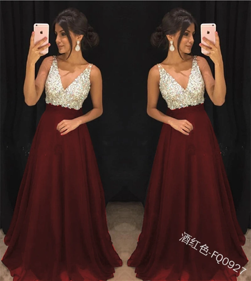 

Women Sexy Dress 2019 Sequin Deep V-Neck Longuette Party Dresses Ladies Vestido Women Clothes