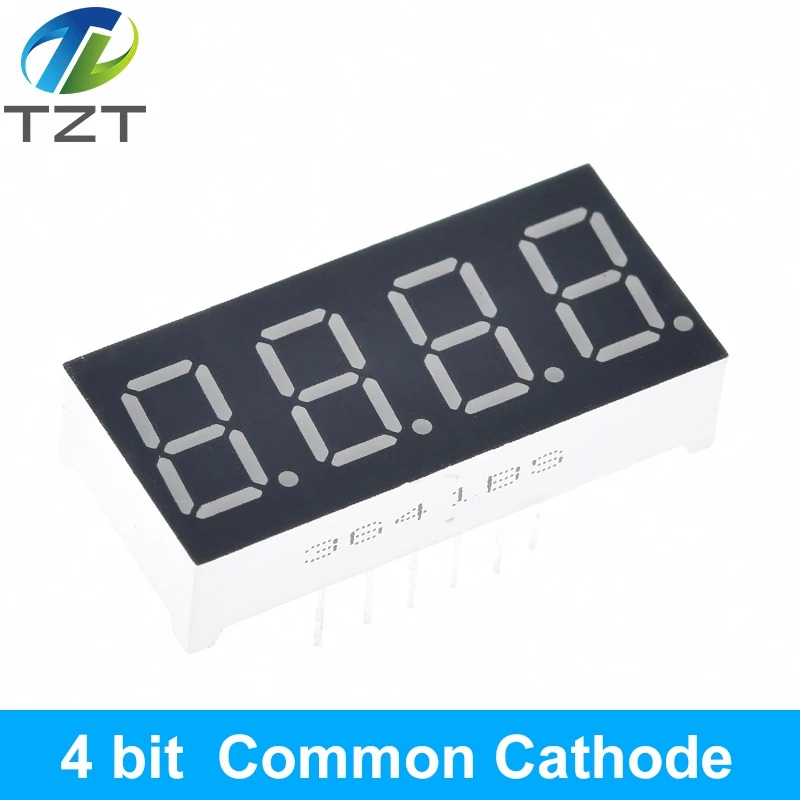 1/5/10PCS 0,36 Zoll LED-Anzeige 7 Segment 1 Bit/2 Bit/3 Bit/4 Bit Ziffernröhre Rot Gemeinsame Kathode/Anode Digital 0,36 Zoll LED – Detail 10
