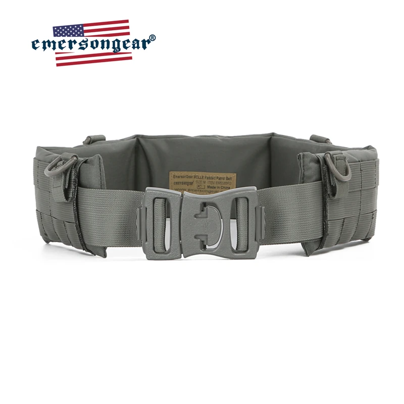 

Emersongear тактический боевой ремень Molle с мягким патрульным покрытием сверхпрочный поясной ремень боевой милсим для охоты уличных тренировок нейлоновый FG