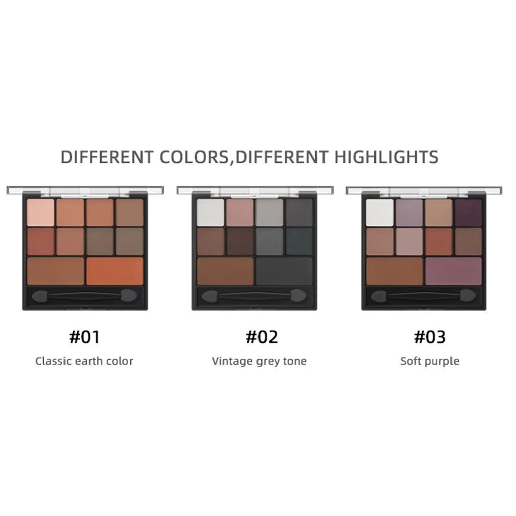 10 теней для век Pan Pumpkin Smoky Eye Shadow Nude Eye Shadow Smoked nude makeup Eyeshadow paleta de sombra beauty glazed