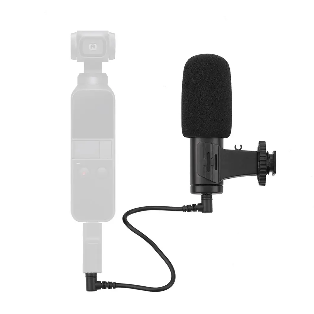 Стерео фотография камера Микрофон для Dji Osmo DSLR камера фотографический профессиональный микрофон интервью микрофон штатив