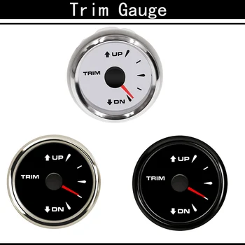 

Waterproof Boat Trim Gauge for Inboard Outboard Trim Level Gauge With 8 Colors Backlight Fit Auto Marine Motor Balance Gauges