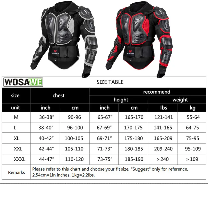 Motorcycle Armor Jacket Full Body Motorbike Riding Jacket Motocross Protective Gear Shoulder Hand Joint Protect motorcycle armor motorcycle body armor body protector motorcycle armor vest motorcycle jackets motorcycle armor pads motorcycle armor accessories