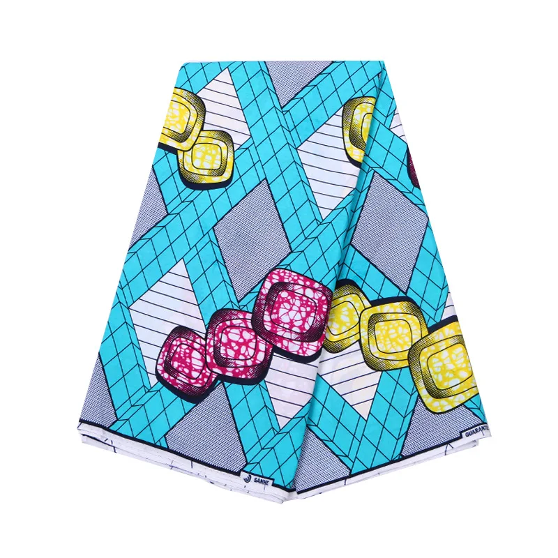 Африканский воск с принтом ткань мода африканская Анкара ткань одежда Африканский Воск Печать Ткань воск bintareal