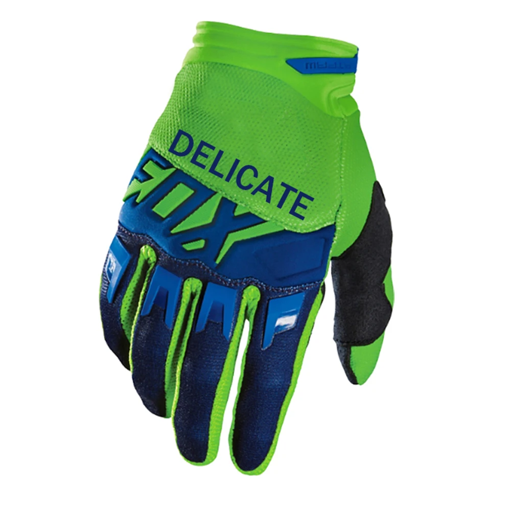 Delicate Fox Motorcycle Motorbike Street Moto Air Mesh Cycling Race Glove Dirtpaw Gloves