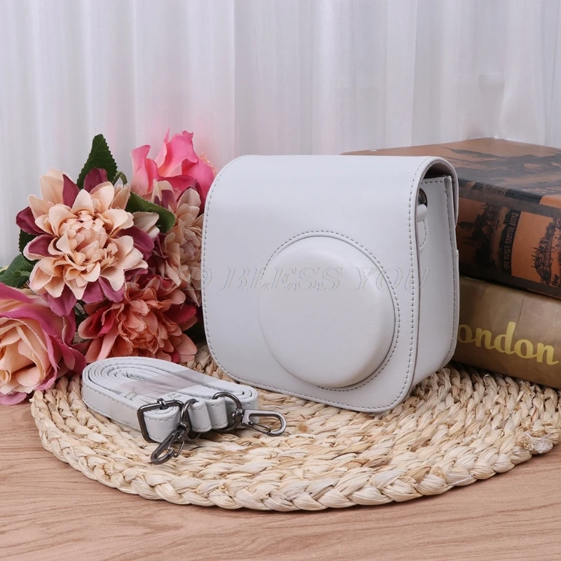 Instax Mini 8 Mini 9 сумки для камеры искусственная кожа наплечный ремень чехол для Fujifilm